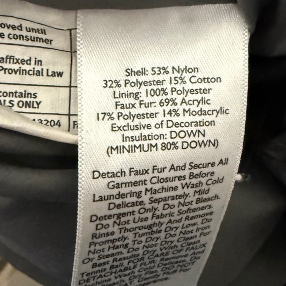 Eddie Bauer Womens Down Parka Puffer Coat Hooded Warm Winter green grey Size L - Picture 7 of 10